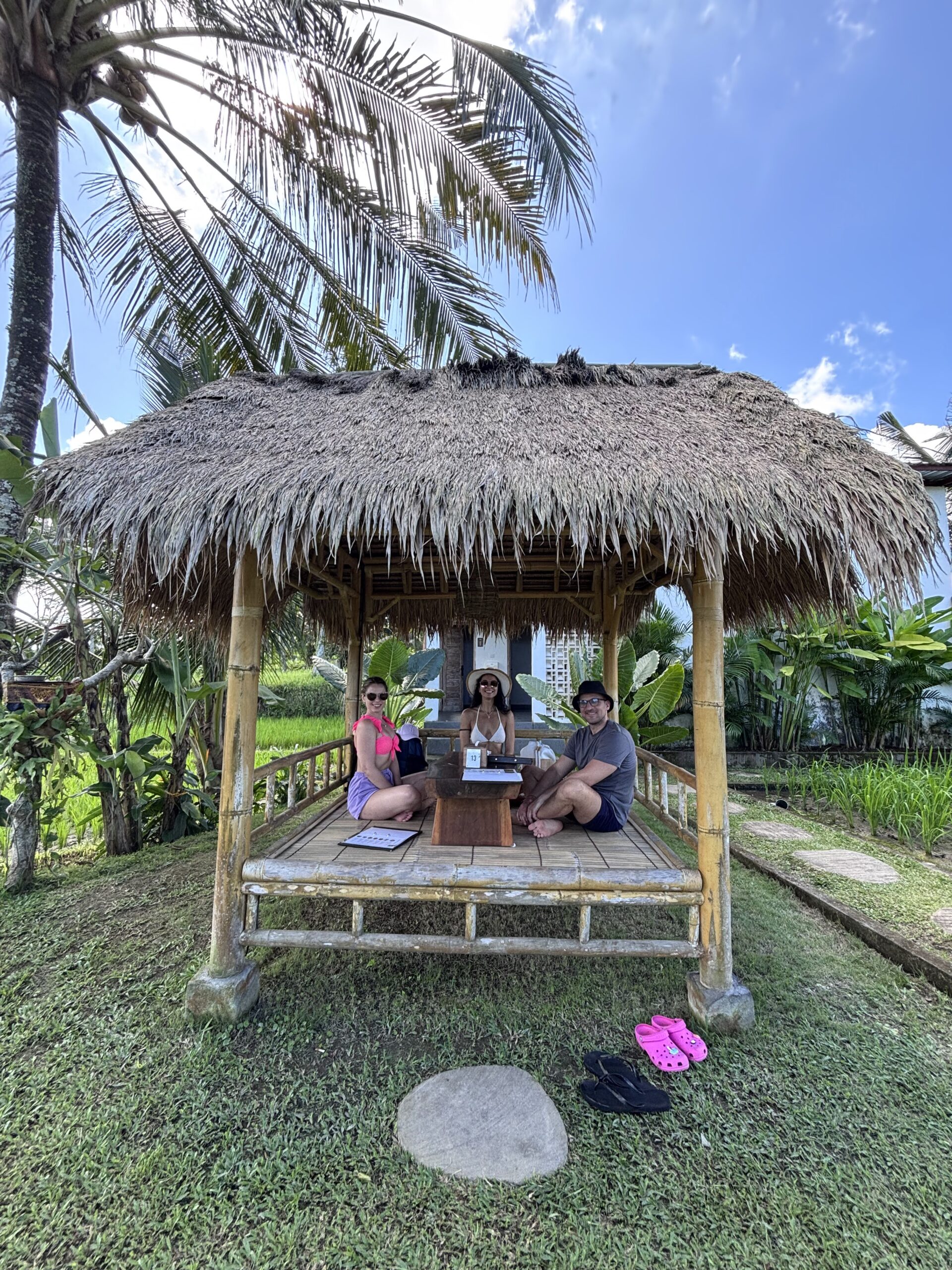 Local restaurant D’carik Tibumana near Tibumana Waterfall, perfect for a relaxing bite after visiting